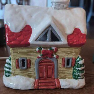 Vintage Holiday Night Light House